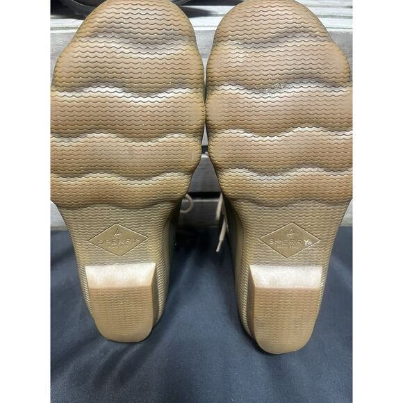 Sperry Top Sider Quilted Wool‎ Ankle Boots Rain Duck Winter Boot Women Size 7 - Picture 3 of 9